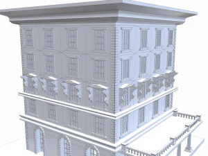 nyc building 5 - pbr 3D Model