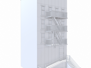 nyc building 6 - pbr 3D Модель