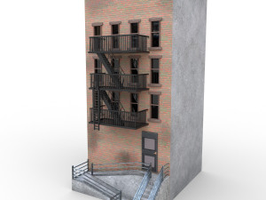 nyc building 6 - pbr 3D Модель