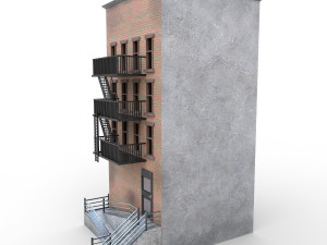 nyc building 6 - pbr 3D Модель