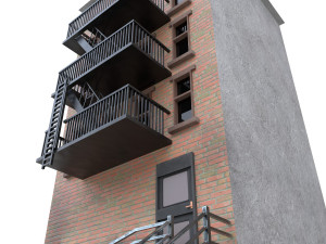nyc building 6 - pbr 3D Модель
