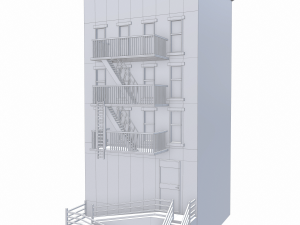 nyc building 6 - pbr 3D Модель