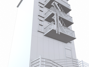 nyc building 6 - pbr 3D Модель