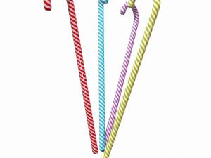 christmas candy cane Modelo 3D