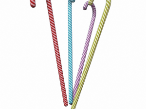 christmas candy cane Modelo 3D