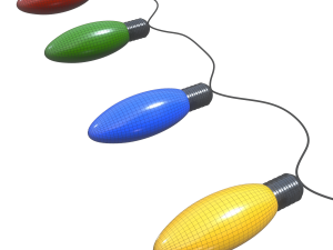 christmas light 3D Model