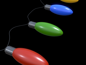 christmas light 3D Model