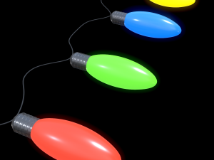 christmas light 3D Model