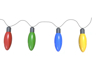 christmas light 3D Model