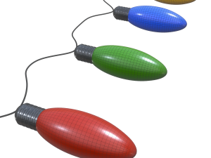 christmas light 3D Model
