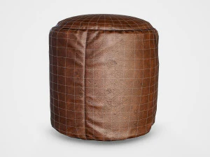 矮凳 - pbr 3D 模型