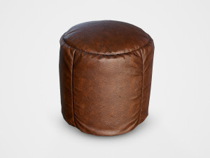 pouf stool - pbr 3D 모델