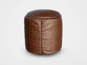 矮凳 - pbr 3D 模型