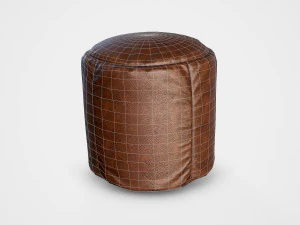 矮凳 - pbr 3D 模型