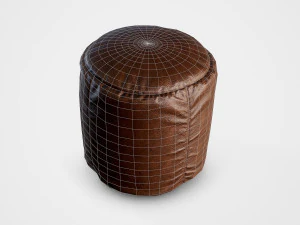 矮凳 - pbr 3D 模型