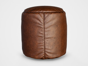 pouf stool - pbr 3D 모델