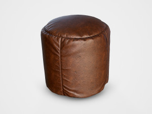 pouf stool - pbr 3D 모델