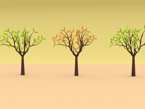 tree pack 3D Model