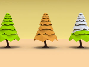 tree pack 3D Model