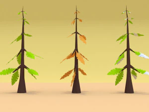 tree pack 3D Model