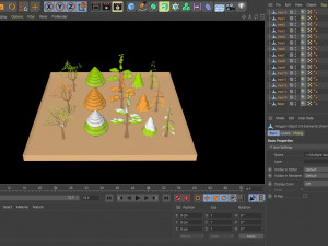 tree pack 3D Model