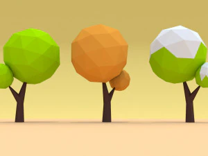 trees pack 3D Model