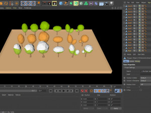 trees pack 3D Модель