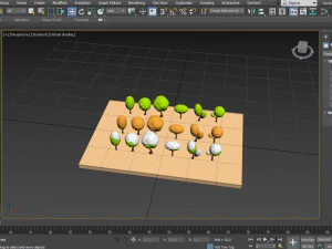 trees pack 3D Model
