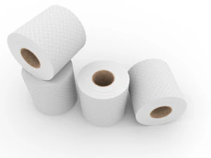 toilet paper 3D Model