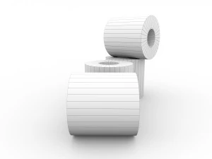 toilet paper 3D Model