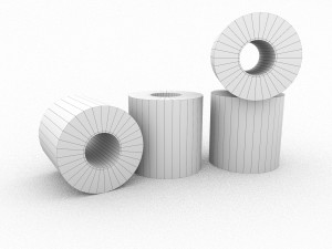 toilet paper 3D 모델