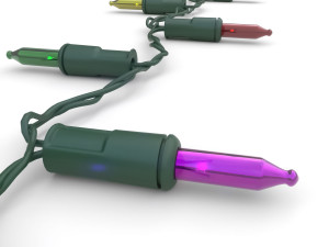 christmas lights 02 Model 3D