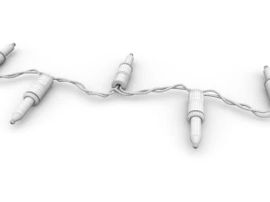christmas lights 02 3D Model