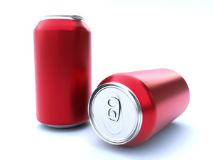 beverage can 330 ml -pbr Model 3D