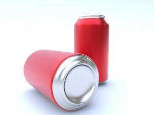 beverage can 330 ml -pbr Model 3D