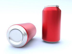 beverage can 330 ml -pbr Model 3D