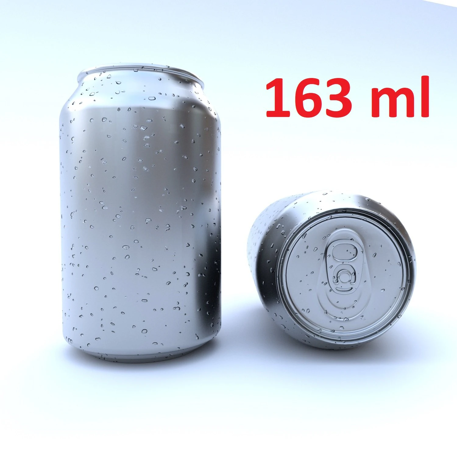beverage can 330 ml 3D Model .c4d .max .obj .3ds .fbx .stl .blend 