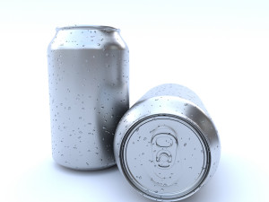 beverage can 330 ml Modelo 3D