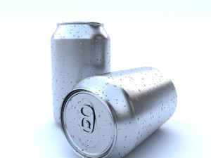 beverage can 330 ml Modelo 3D