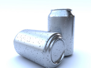 beverage can 330 ml Modelo 3D