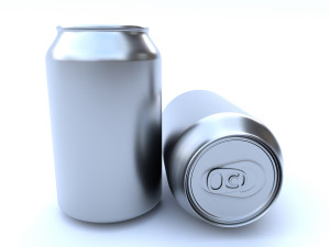 beverage can 330 ml Modelo 3D
