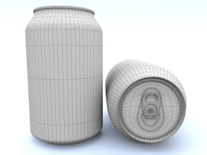 beverage can 330 ml 3D Model