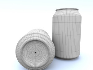 beverage can 330 ml Modelo 3D