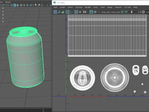 beverage can 330 ml Modelo 3D