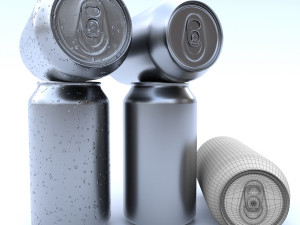 beverage can 187 ml 3D 模型