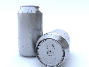 beverage can 187 ml 3D 模型