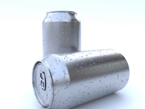 beverage can 187 ml 3D 模型