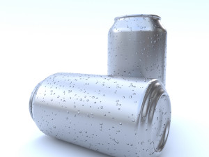 beverage can 187 ml 3D 模型
