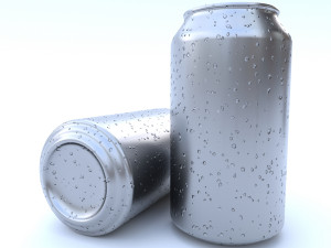 beverage can 187 ml 3D 模型
