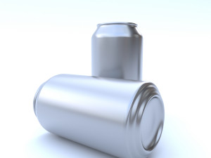 beverage can 187 ml 3D 模型